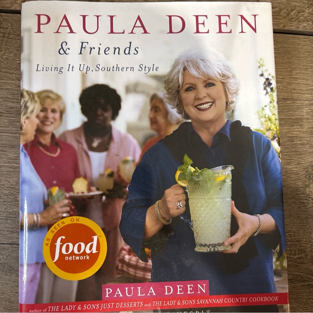 Paula Dean & Friends Recipe Book 2013 Living It Up Southern Style 150 Holiday BR